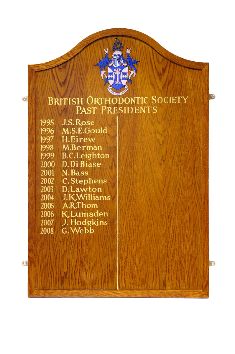 Honour Board Example